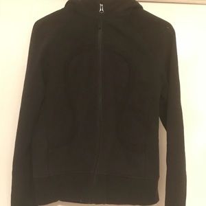 Lululemon black sweatshirt with hood